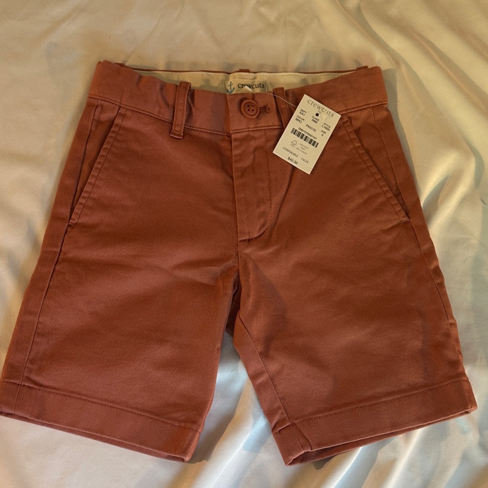 Crewcuts Kids Rust Shorts